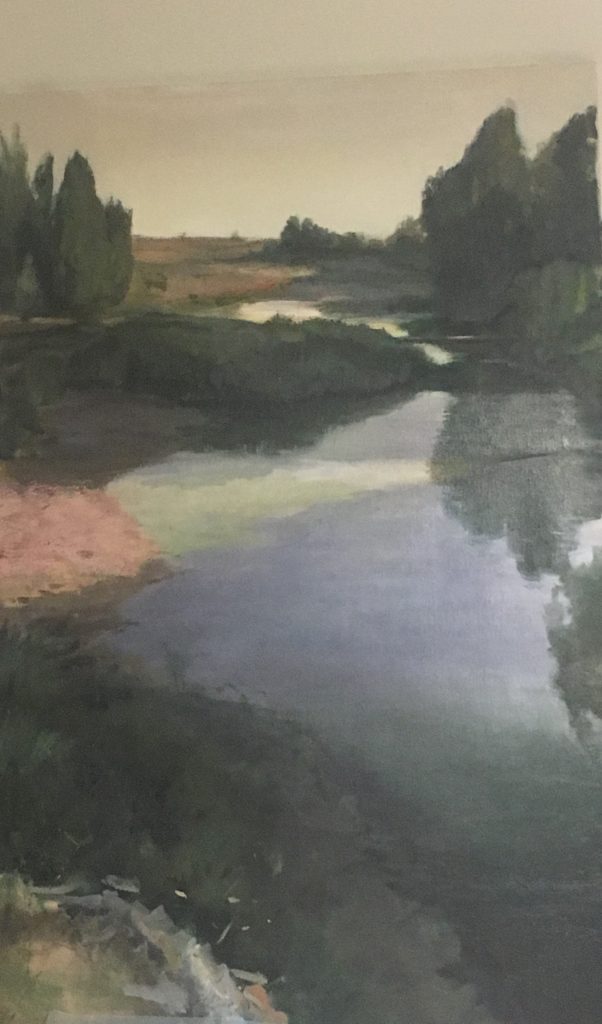 Óleo Lago