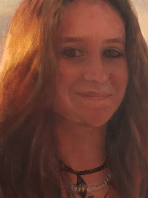 retrato en óleo